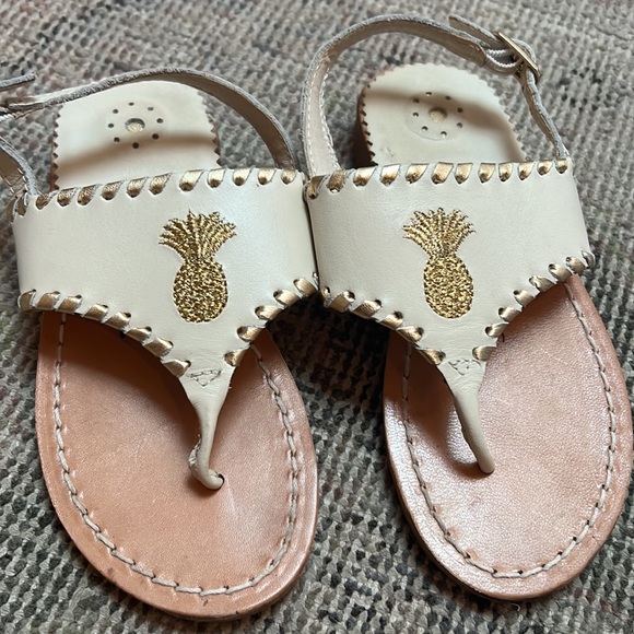 Jack Rogers Shoes Euc Jack Rogers Little Miss Pineapple Poshmark